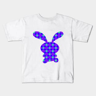 Vibrant bunny artwork Kids T-Shirt